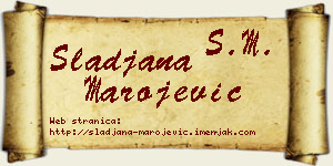 Slađana Marojević vizit kartica
